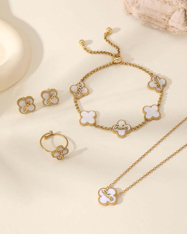 Gold Faith-Inspired Clover Collection
