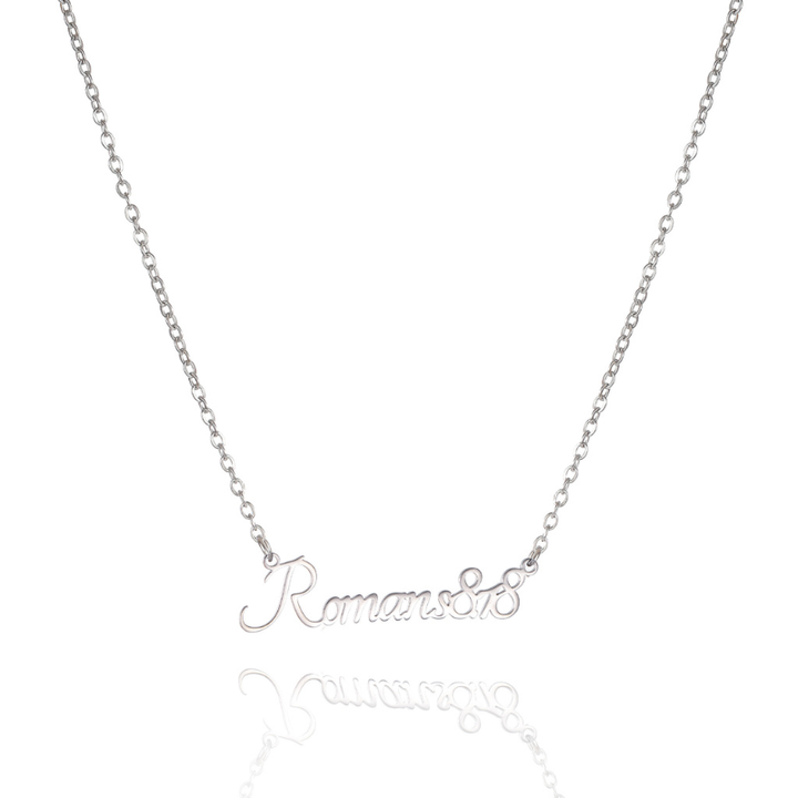 Bible Versed Name Necklaces (Silver)