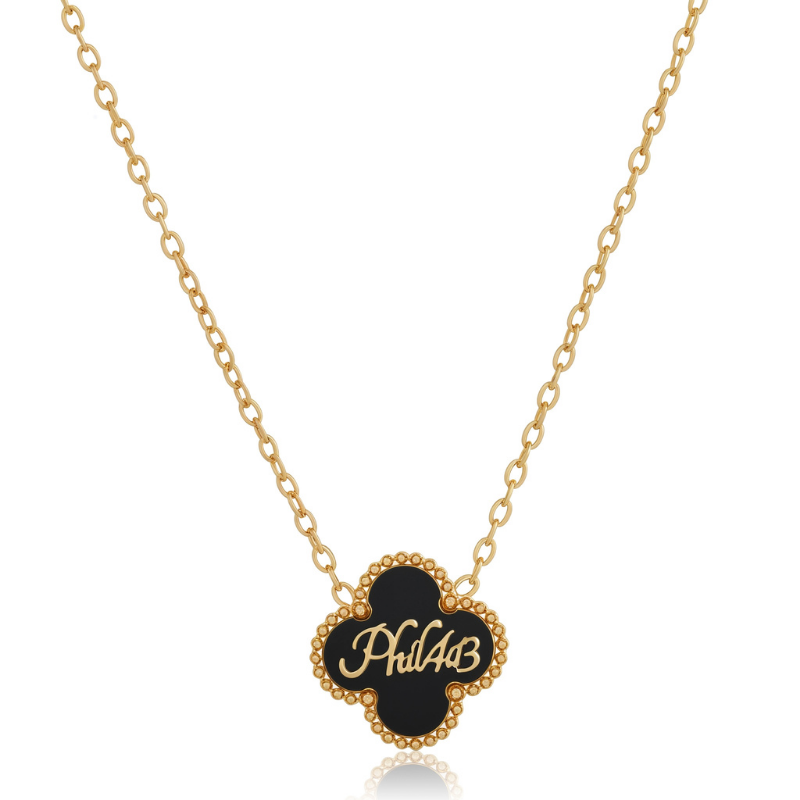 Bible Versed Clover Necklaces (Gold)