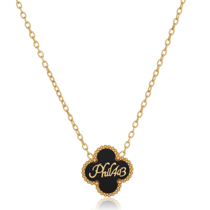 Bible Versed Clover Necklaces (Gold)