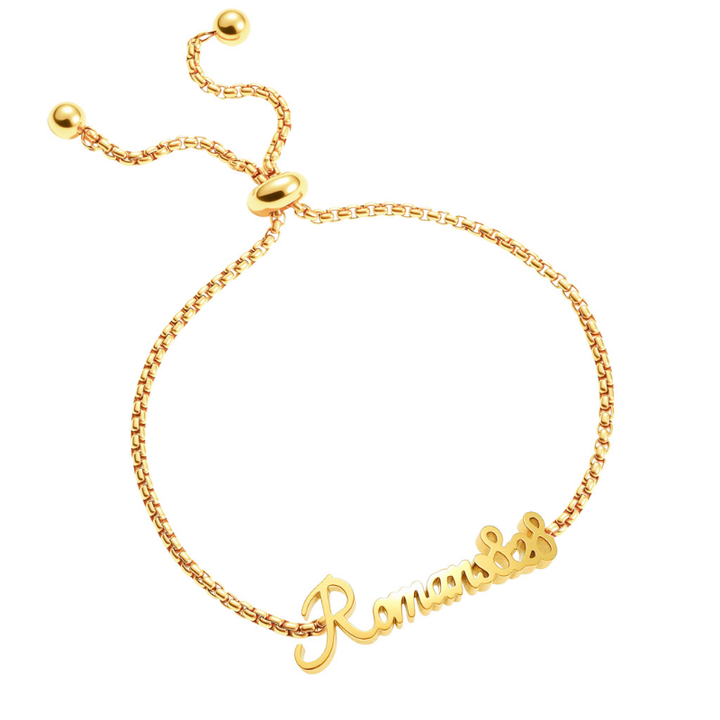 Bible Versed Name Bracelets (Gold)