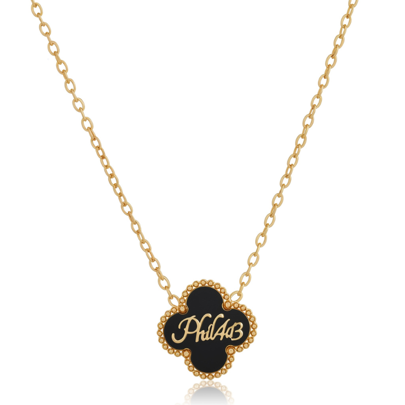 Bible Versed Clover Necklaces (Gold)
