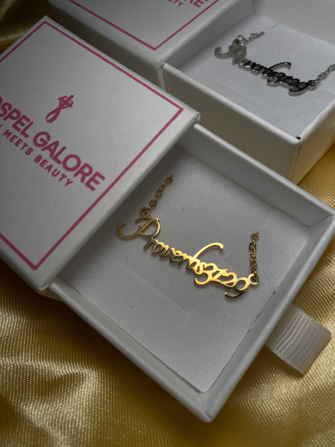 GOLD NECKLACES(Personalized)